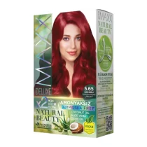 MAXX DELUXE AMMONIA FREE HAIR DYE KIT  5.65