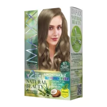 MAXX DELUXE AMMONIA FREE HAIR DYE KIT  8.1